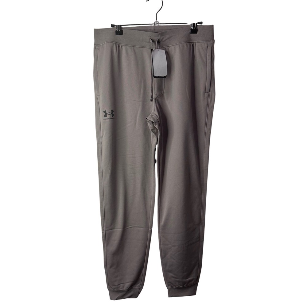 NEW Under Armour Boys YXL Icon‎ Knit Pants Loose Gray NWT